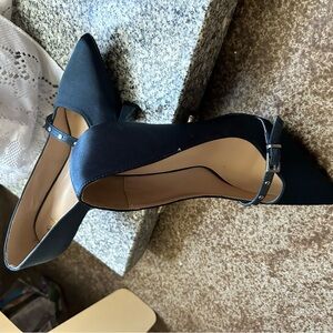 Elegant Navy Blue Women's Heels